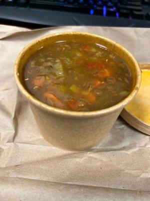 Lentil soup