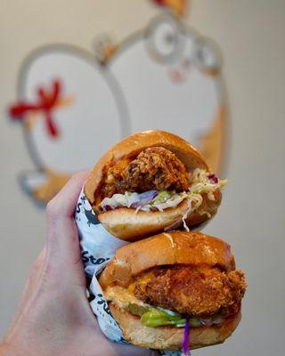 Hot Chicken Sandos