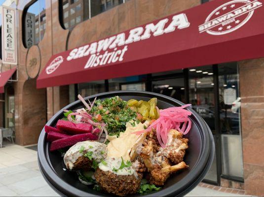 Delicious falafal bowl!