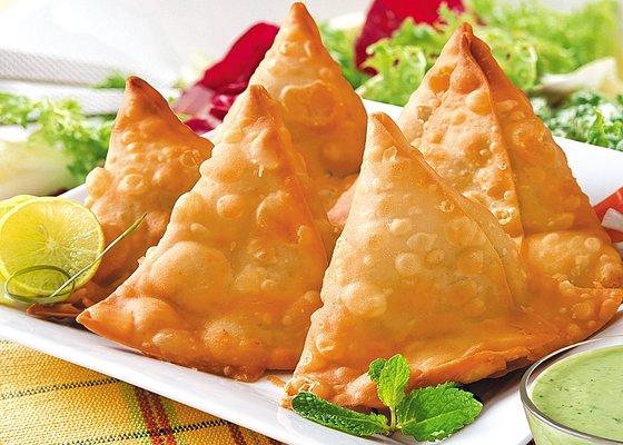 Crispy Samosas! (potato fillings)