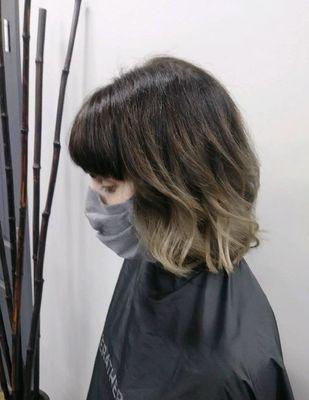 Look at this smoky balayage