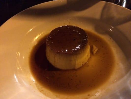 Creme caramel panna cotta