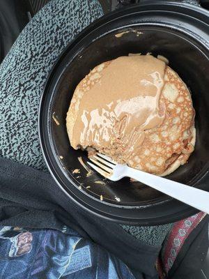 Peanut butter Protein Pancakes