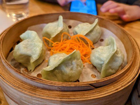 February 26, 2023; Vegetable dumplings ($7.95).