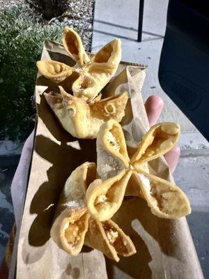 Crab Rangoon's - Nothing special but solid.