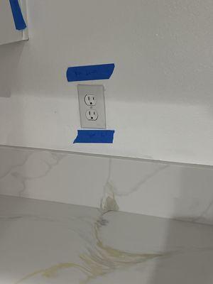 Crooked outlet