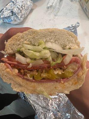 Italian hoagie