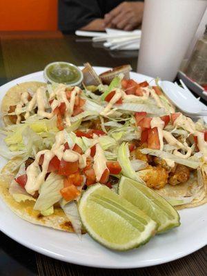 Shrimp tacos