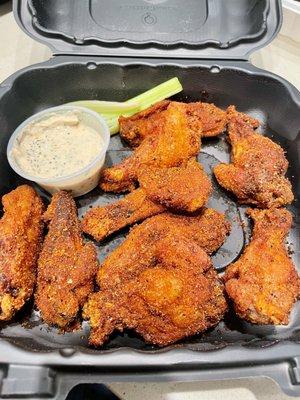 Smoked & Fried Chicken Wing