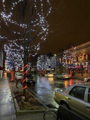 Street view in the winter