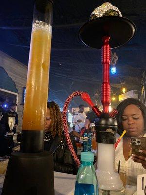 Margarita tower & fruit bowl hookah