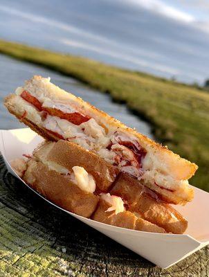 Lobster grilled cheese