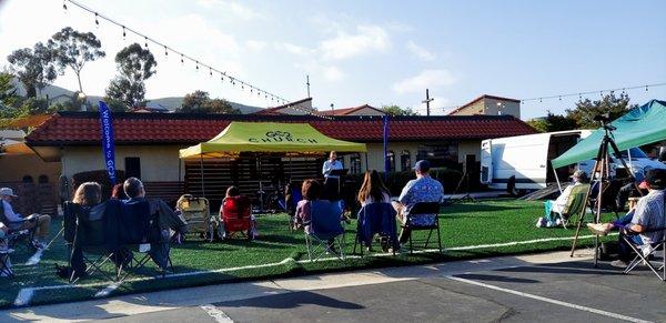 Drive-In outdoor worship and streaming live on Sundays at 5PM.