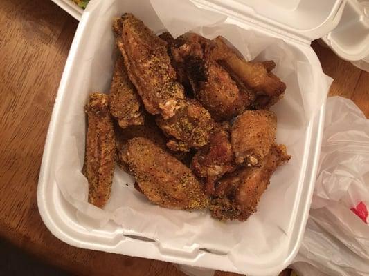 Lemon pepper wings