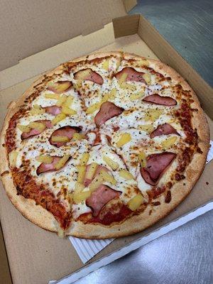 Hawaiian pizza