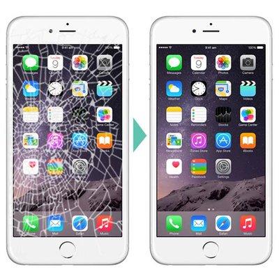 Crack your front screen Iphone. Come to us for quick and quality work.