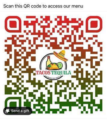 Menu QR code