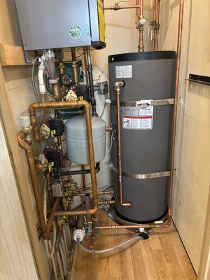 New Lochivar water heater