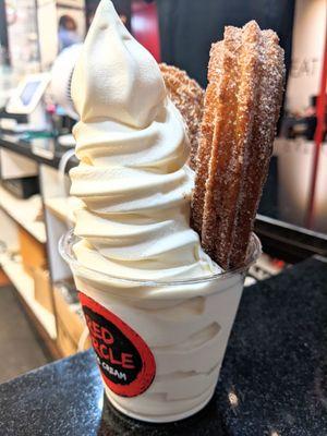 Churro + Soft Serve