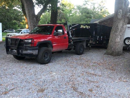 The red nose loaded up and ready for work!