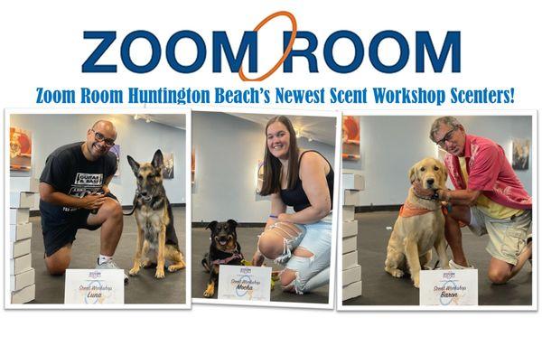 Partner up with your dog for some exciting Scent Training at Zoom Room Huntington Beach!