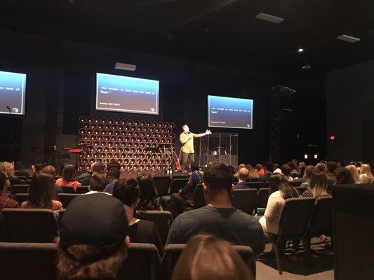 Sunday morning at Harbour Church. Darren Davis sharing.