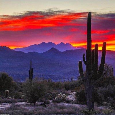 Az sunset.  No filter