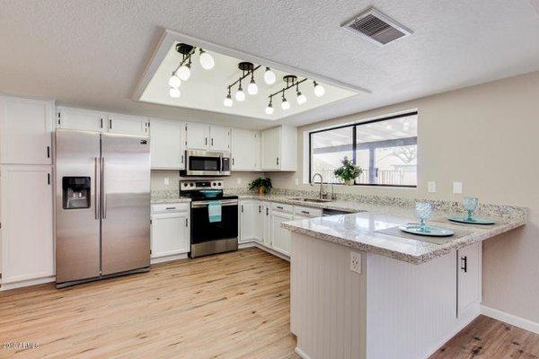 New stainless steel appliances!