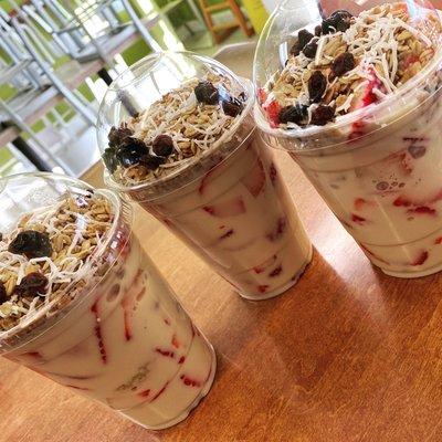 Fresas con crema