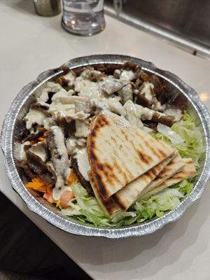 Regular gyro platter