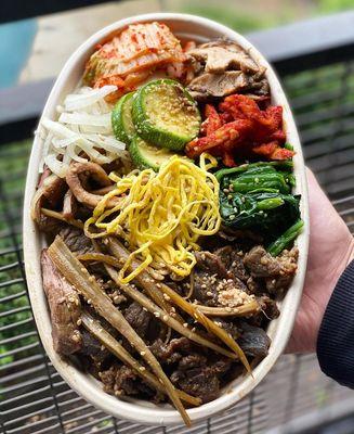 traditionalist bibimbap in all its glory! photo by @dcfoodgod on instagram.