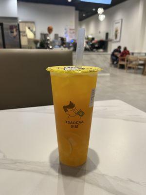 Mango Lime Bubble Tea