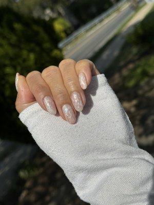 Blanc nail boutique New Jersey  Gel Nail art by best nail tech  Best nail salon in New Jersey