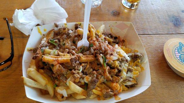 Taco fries = A+ (superior compliment to beer)