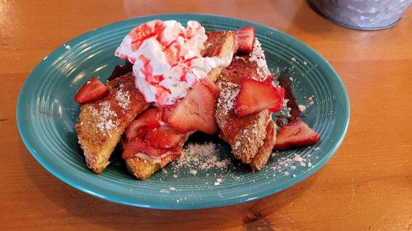 Strawberry Cream French Toast