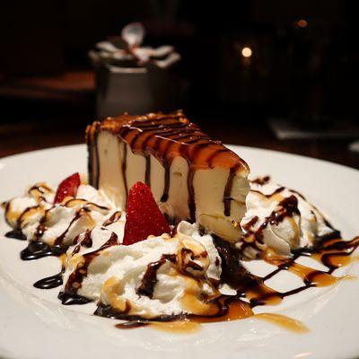 NY Style Turtle Cheesecake