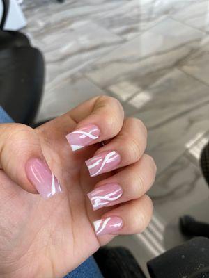 There service is very good , and they do beautiful nails .