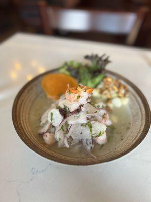 Ceviche Mixto (~$28)