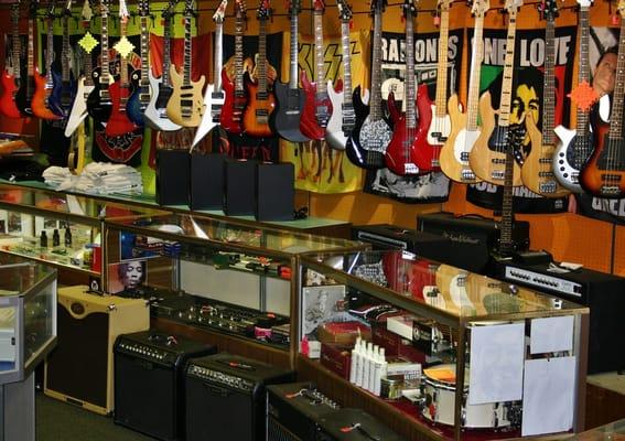 Guitars and amps!