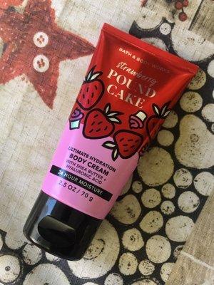 Strawberry Pound Cake Body Cream (Travel Size)