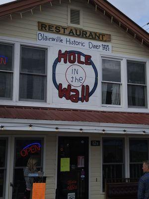 This is the street view of the restaurant.