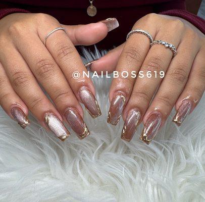 Dm us on Instagram @nailboss619 or call us 619 282 7788 to book your appointment