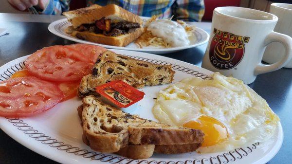 Waffle house is the answer to my jetlag!