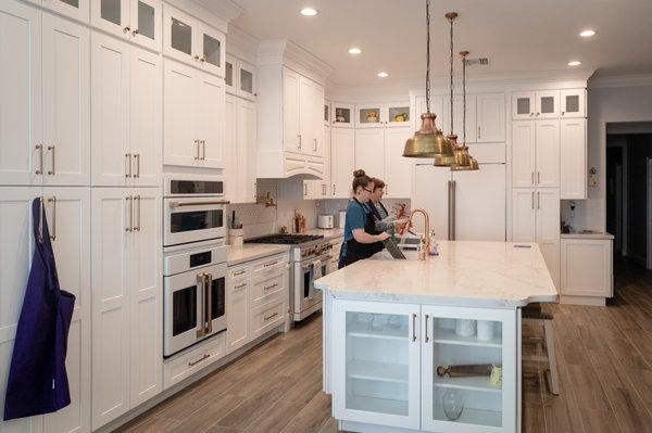 Orange Whole House Remodel - Kitchen Remodel with Custom Island