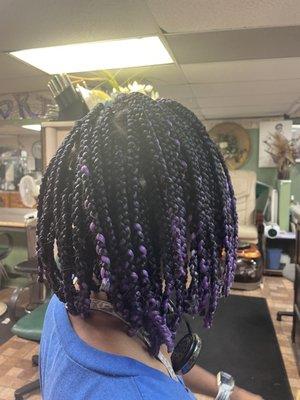 Bob braids