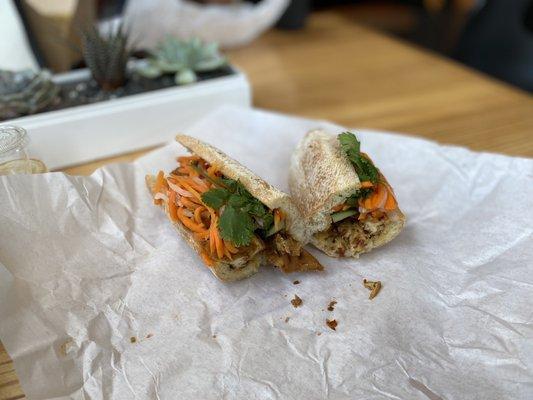 Lemongrass Tofu Sandwich