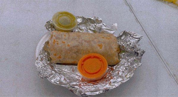 This is the size of the burritos