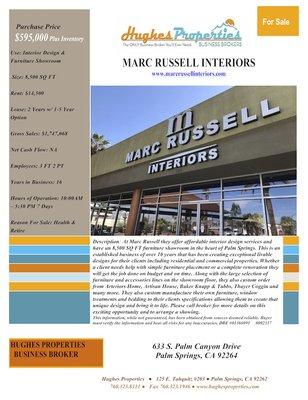 Marc Russell Interiors #businessopportunity #palm springs