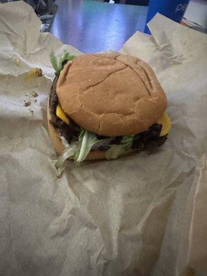 Black bean burger