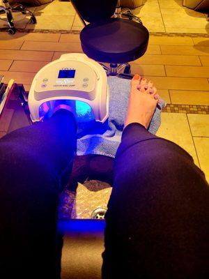 Fabulous Gel Pedicure